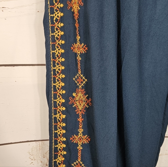 Sundance | Perfectly Nomadic Embroidered Pants - Picture 4 of 7